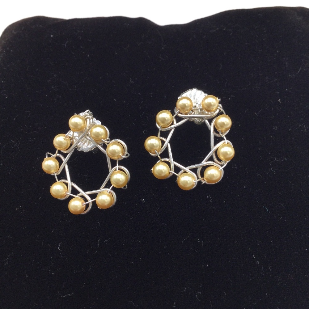 Pearl & Sterling Post Earrings